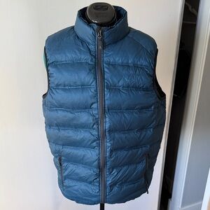 Ascend Men's Blue Puffer Vest